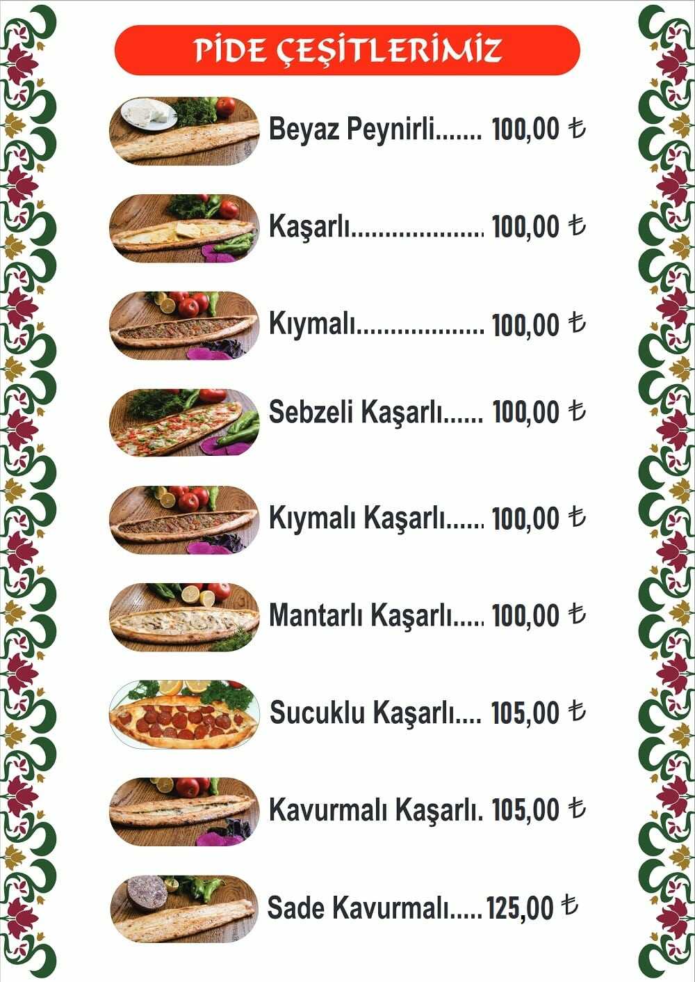 tarihi saray pide
